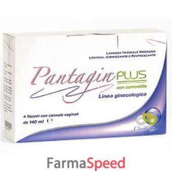 pantagin plus lavanda vaginale 4 flaconi 140 ml