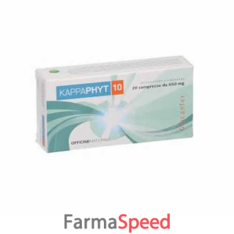 kappaphyt 10 20 compresse da 650 mg