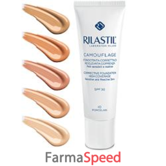 rilastil camouflage fondotinta correttivo fluido elevata coprenza 30 30 ml