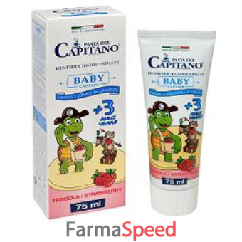 pasta capitano dentifricio baby 75 ml