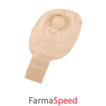 flexima 3s con sistema di scarico e chiusura in velcro sacca ileostomia midi beige 45mm 30 pezzi