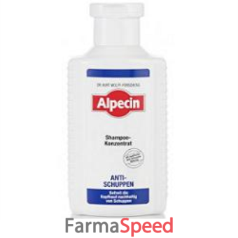 alpecin shampoo concentrato antiforfora 200 ml