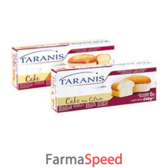 taranis tortina limone 6 pezzi 40 g