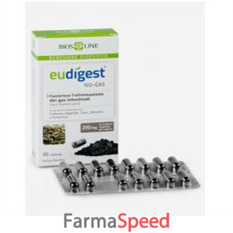 eudigest no gas 30 capsule vegetali