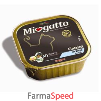 miogatto gattini vitello grain free 100 g