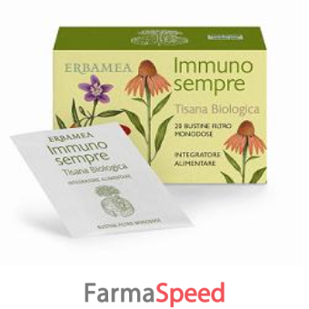 immunosempre tisana biologica 20 bustine