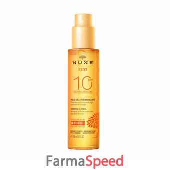 nuxe sun olio solare spf10 ml