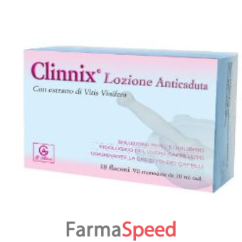 clinnix lozione anticaduta 18 fiale 10 ml