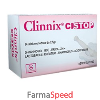 clinnix cistop 14 bustine stick pack monodose