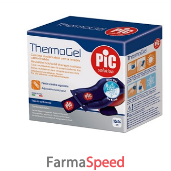 thermogel cuscino terapia caldo freddo 10x26 cm con fascia elastica