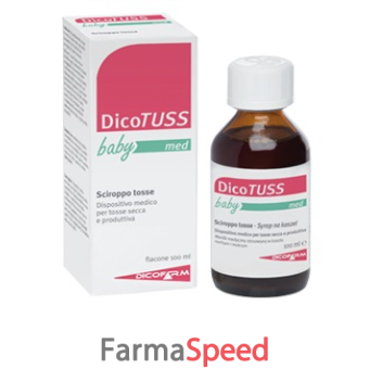 dicotuss baby med flacone 100 ml classe 2a