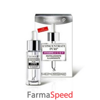 incarose concentrato puri vitamine a+c+e+f 15 ml