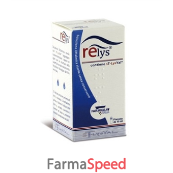 relys multidose 10 ml senza conservanti