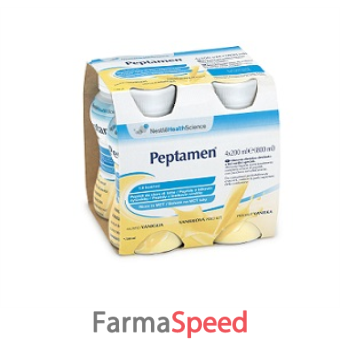 peptamen vaniglia 4 x 200 ml