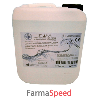 stillpur salf acqua depurata non sterile fustino polietilene 5 litri