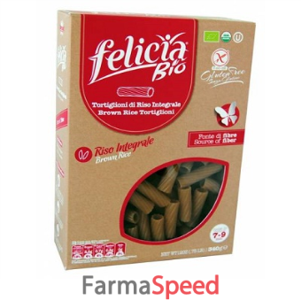 felicia bio riso integrale tortiglioni 340 g