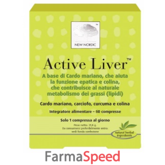 active liver 60 compresse