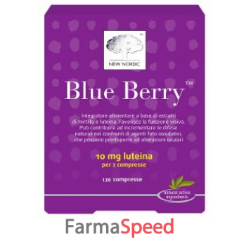 blue berry 120 compresse