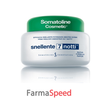 somatoline cosmetic snellente 7 notti 400 ml