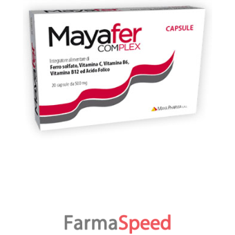 mayafer complex 20 capsule blister 10 g