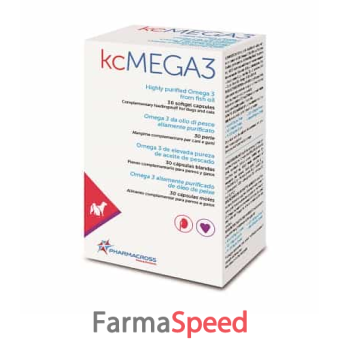 kcmega3 omega3 da olio di pesce 30 perle