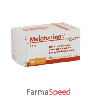 melatonin fast 1 mg 60 compresse