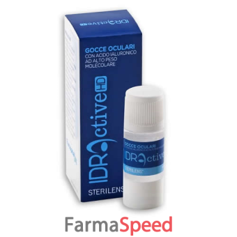 gocce oculari a base di acido ialuronico ad alto peso molecolare sterilens idractive hd 10 ml