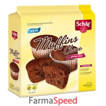 schar muffins choco 260g