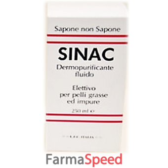 sinac fluido dermopurificante 250 ml