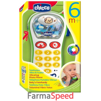 chicco gioco telefono vibra e scatta