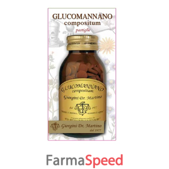 glucomannano compositum 180 pastiglie 90 g