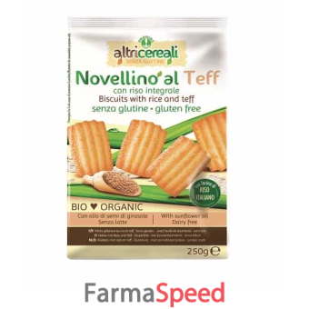 altri cereali novellino teff e riso integrale 250 g