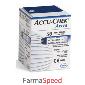 strisce misurazione glicemia accu-chek aviva brk retail 50 pezzi