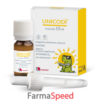 unicodi' 15 ml fluoro zinco vitamina d3