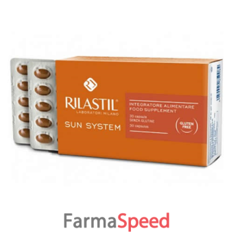 rilastil sun system integratore alimentare 30 compresse