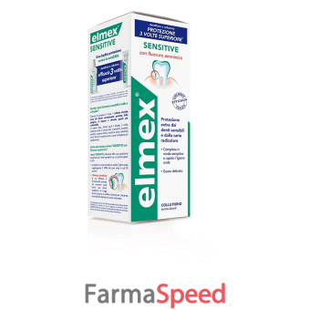 elmex sensitive collutorio 400 ml