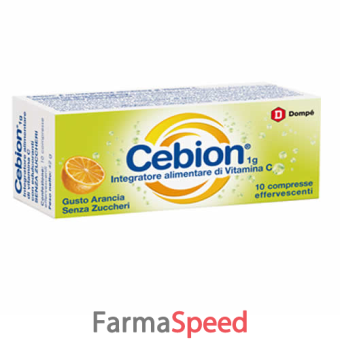 cebion effervescente vitamina c senza zucchero 10 compresse