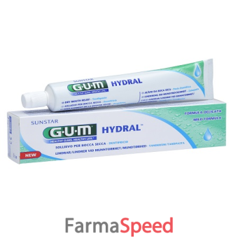 gum hydral dentifricio 75 ml