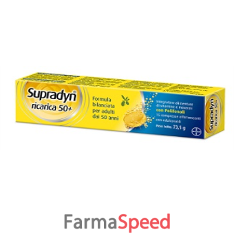 supradyn ricarica 50+ 15 compresse effervescenti