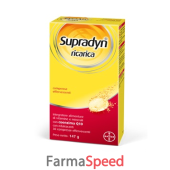 supradyn ricarica effervescenti 30 compresse