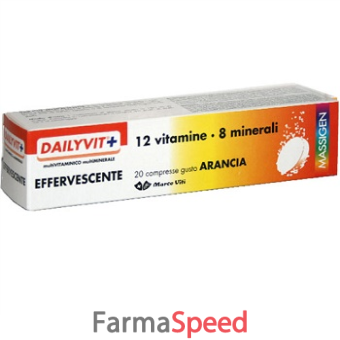 dailyvit multivit effervescenti 20 compresse