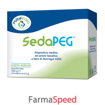 sedapeg 16 bustine da 6,5 g