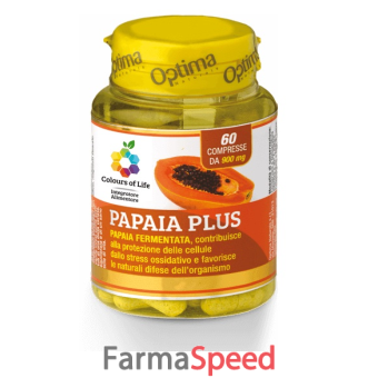 colours of life papaia plus 60 compresse 900 mg