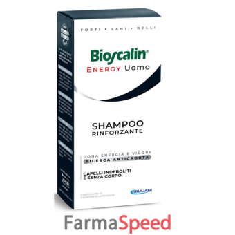 bioscalin energy shampoo rinforzante uomo 400 ml