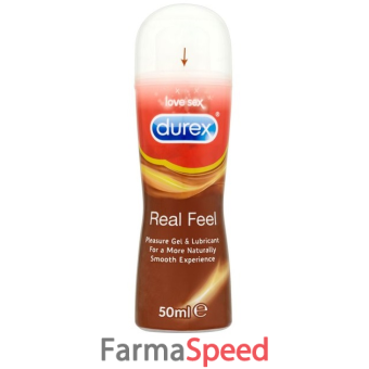 gel lubrificante durex new gel real feel 50 ml