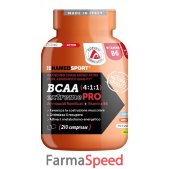 bcaa 4:1:1 extreme pro 210 compresse