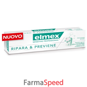 dentifricio elmex sensitive ripara & previene 75 ml