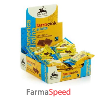 farrociok biscotto di farro e cioccolato al latte bio 28 g