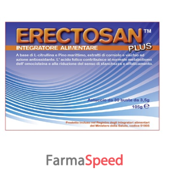 erectosan plus 30 buste da 3,5 g