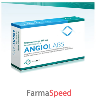 angiolabs 30 compresse 850 mg